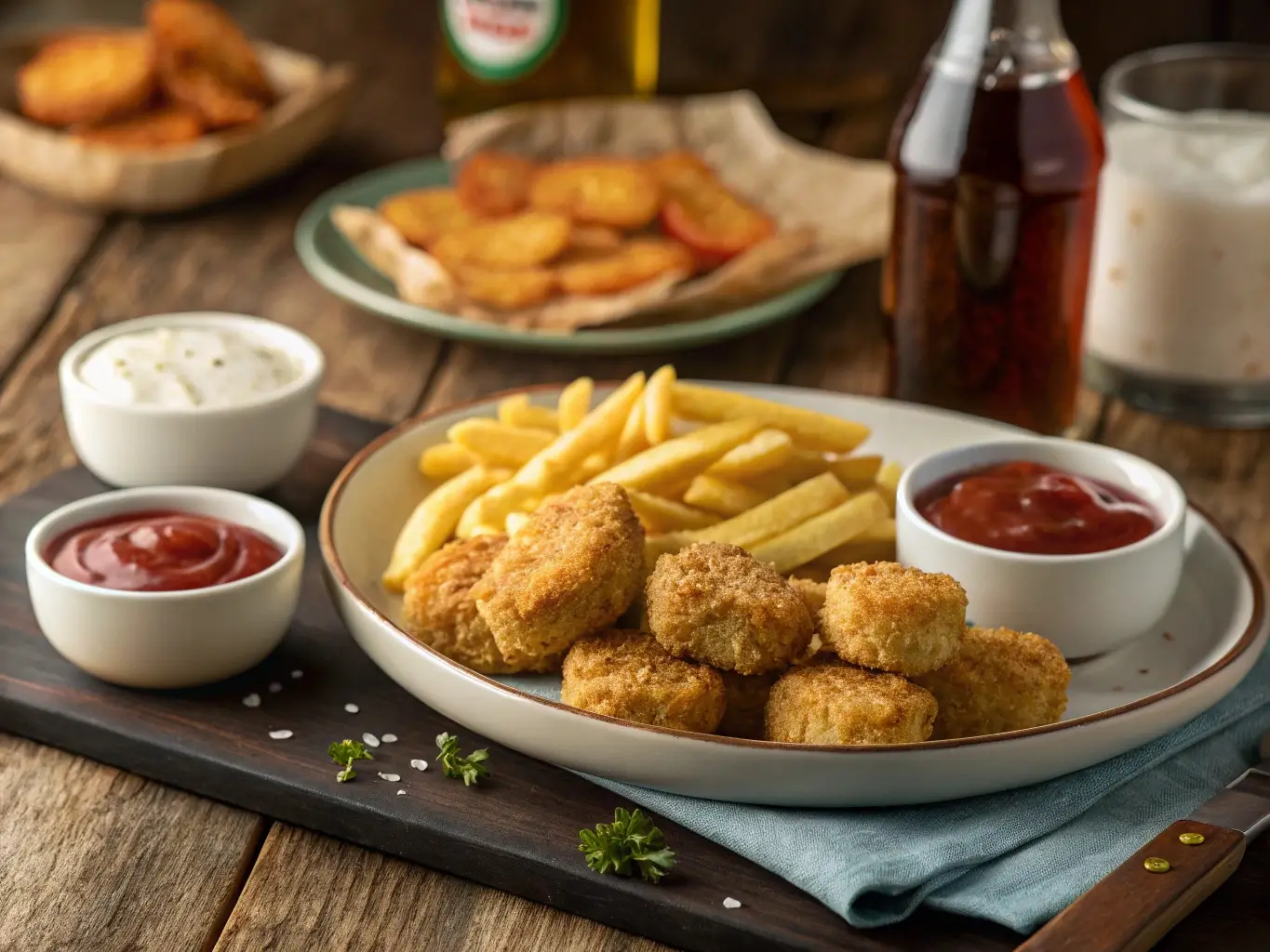 Chicken Nugget with Fries